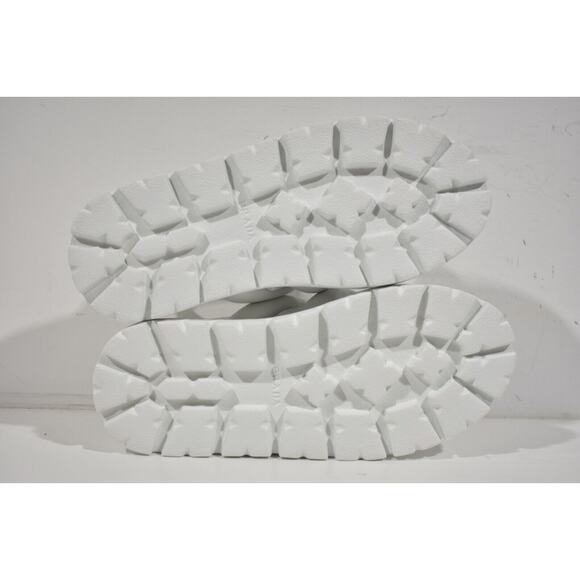 Prada Blow White Padded Leather Logo Strappy Slingback Sport Sandal Flat 39.5 - Picture 10 of 10